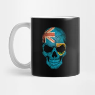 Turks and Caicos Flag Skull Mug